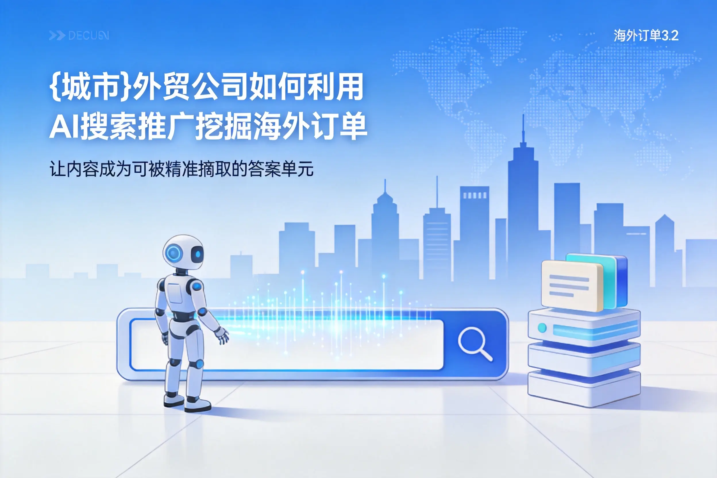 厦门外贸公司如何利用AI搜索推广挖掘海外订单
