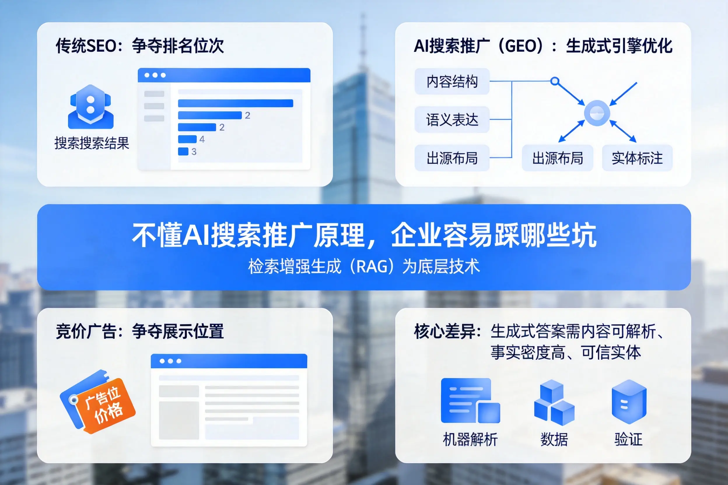 不懂AI搜索推广原理，厦门企业容易踩哪些坑