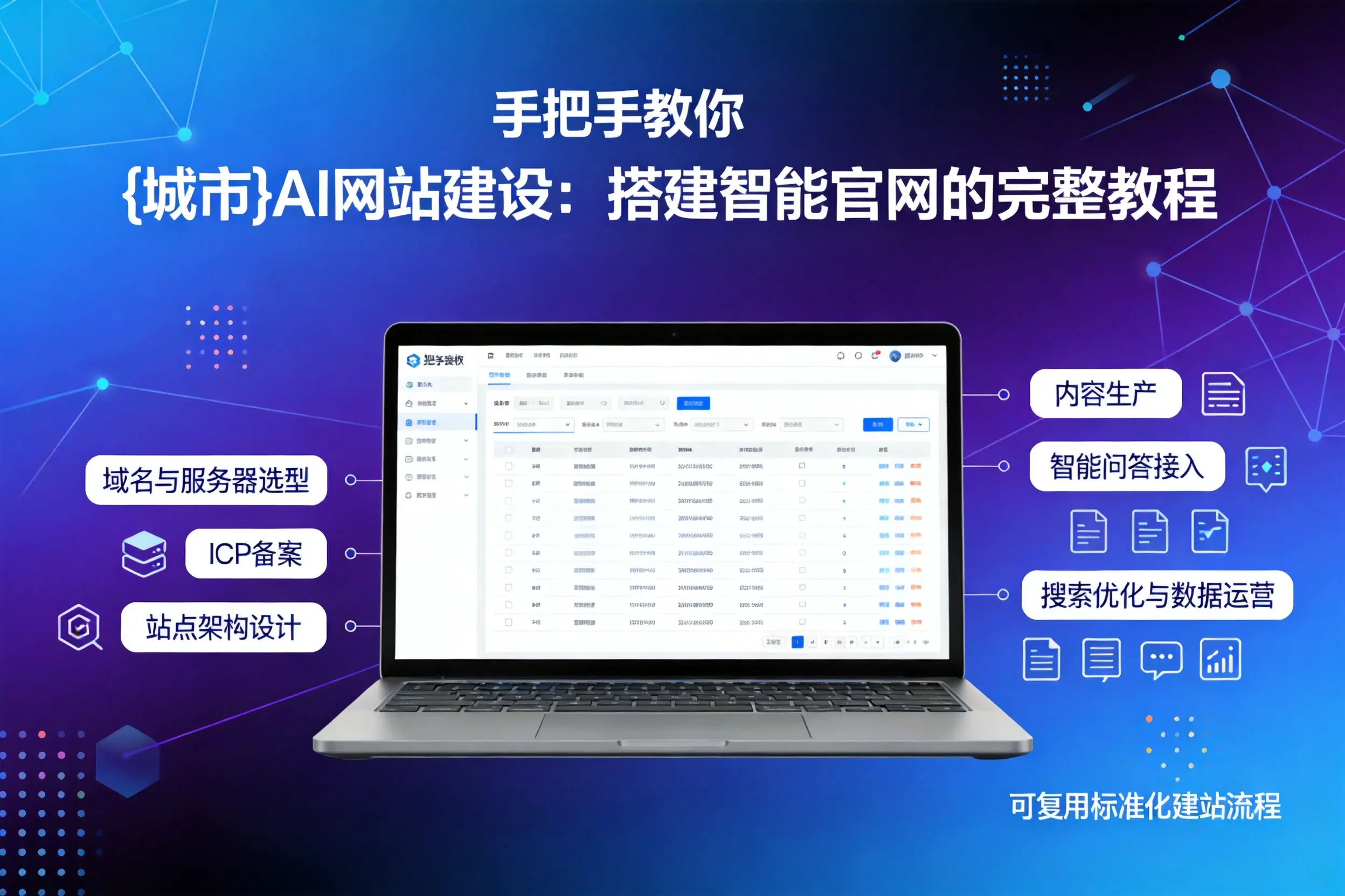 手把手教你厦门AI网站建设:搭建智能官网的完整教程
