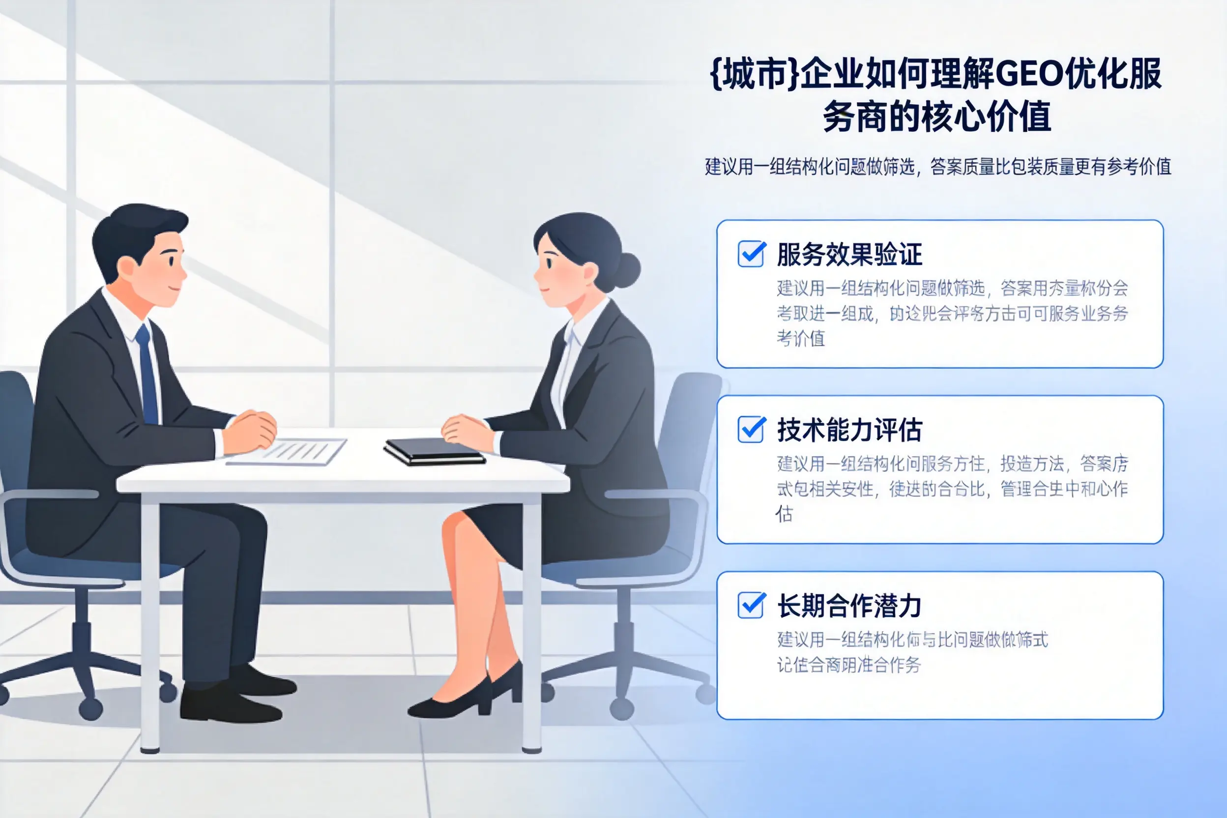 厦门企业如何理解GEO优化服务商的核心价值
