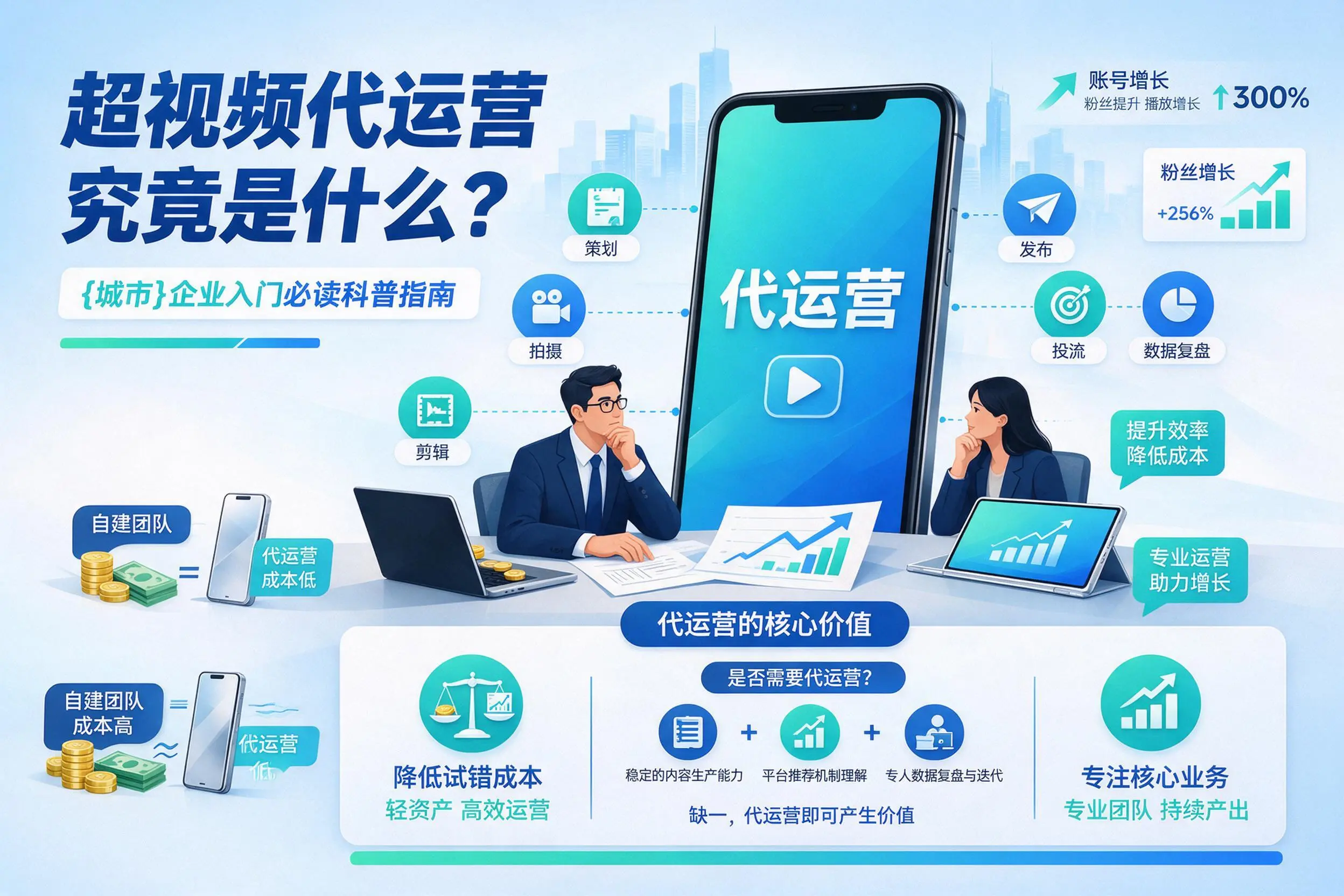短视频代运营究竟是什么?厦门企业入门必读科普指南