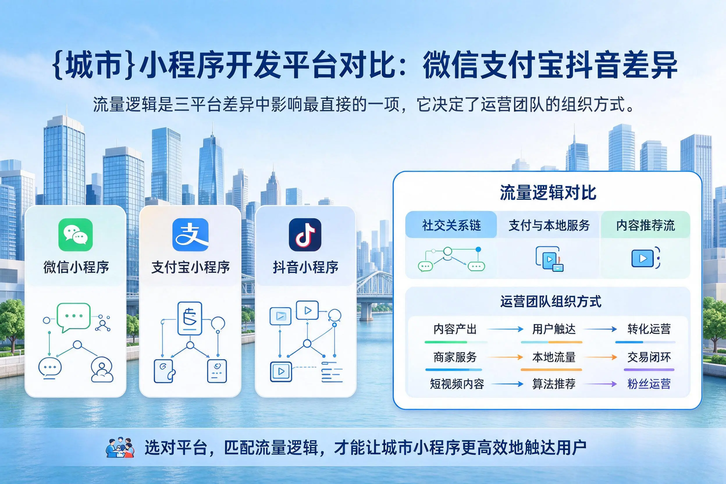 厦门小程序开发平台对比:微信支付宝抖音差异