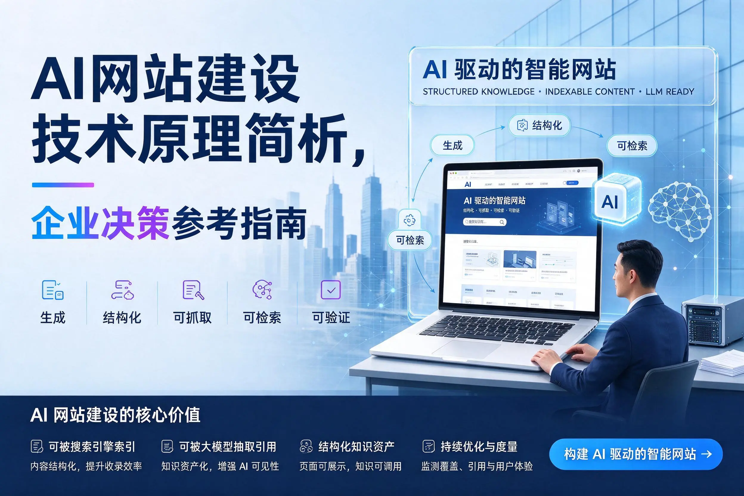 AI网站建设技术原理简析，厦门企业决策参考指南