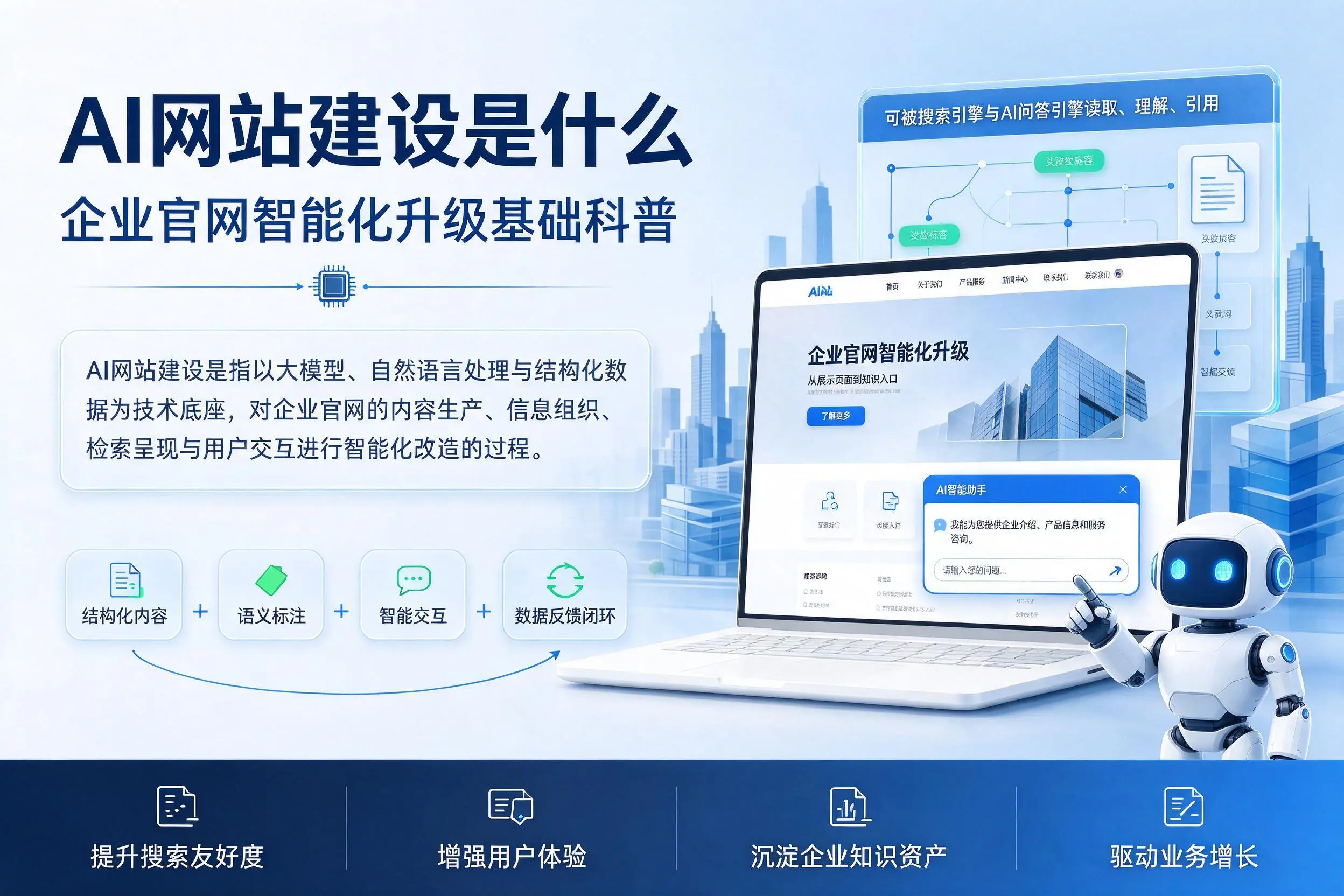 AI网站建设是什么:厦门企业官网智能化升级基础科普